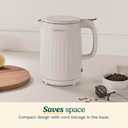 Cuisinart Soho 1 Liter Double Wall Electric Kettle, Truffle