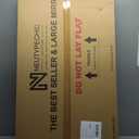 NeuType 47"x22" Full Length Gold Mirror Wall Mirror, Bathroom Mirror, Standing Mirror, Boho Mirror, Long Mirror, Aluminum Alloy Frame