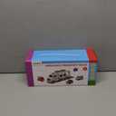 JUKUDAHU 5-in 1 Play Ambulance Toy Vehicle Toddler Truck Toys for 3 4 5 6 7 Year Old Boys - Friction Powered Cars with Light and Sound, Police Car, Fire Truck, Ambulance Car, Birthday Gifts for Kids