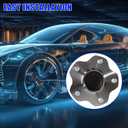 2pcs 512388 Rear Wheel Hub Bearing Assembly Fits for Nissan Altima 2007-2018, for Maxima 2009-2019, for Murano 2015-2016, for Pathfinder 2013-2019, 5 Lug w/ABS
