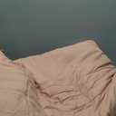 Monbix Queen Comforter Set - 7 Pieces Clay Pink Bed in a Bag Queen Bedding Sets with Comforters, All Seasons Comforter Bed Set with Sheets, Pillowcases & Shams (Queen(90"X90"))