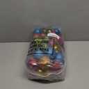 Lunmon 64 Pcs Neon Christmas Ball Ornaments Bright Christmas Ornaments Shatterproof Glitter Neon Red Pink Yellow Blue Green Xmas Baubles 1.6/ 1.97/ 2.4 Inch 80s 90s Christmas Ornaments for Tree Home