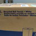 Scott Professional Universal 100% Recycled Fiber Hard Roll Paper Towels, Bulk (56158), Hardwound 1.5" Core, Absorbency Pockets, Compressed, White (6 Rolls at 800' Each, 4,800'/Case)