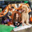 SKL Home by Saturday Knight Ltd. Spooky Good Time Shower Curtain, Multi 70.00" x 72.00"