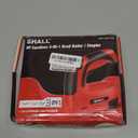 SHALL Electric Staple Gun, 3 in 1 Cordless Upholstery Stapler Nail Gun for Wood, 4V Rechargeable Brad Nailer Kit w/ 2500 Staples Nails, Staple Remover & Fast Charger for Crafts, DIY, Decoration (Red)