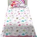Franco Squishmallows Bedding Super Soft Microfiber Sheet Set,3 pcs, Twin