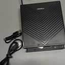 External CD DVD Drive, Ultra Slim CD Burner USB 3.0 with 4 USB Ports and 2 TF/SD Card Slots, Optical Disk Drive for Laptop Mac, PC Windows 11/10/8/7 Linux OS