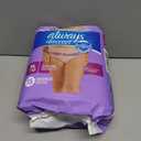 Always Discreet Adult Incontinence Underwear for Women and Postpartum Underwear, Extra Large, Up to 100% Bladder Leak Protection, 15 Count