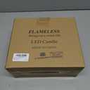 Baquler 2 Pcs Large Easter Bunny Led Flameless Candle 8 Inch Battery Operated Candles with Remote Real Wax Cute Rabbit Shape Candle with Bow 3D Flickering for Gift Home Party Decor (Purple)