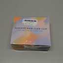 4Pcs Cloud Claw Clips for Women, 4.2 Inch Non-Slip Strong Hold Hair Claws, Unbreakable & Durable TPEE-Silicone Blend, Large Bendable Cozy Hair Clip for Thin/Thick/Curly Hair, All-Day Comfort (Mutil-Color2: Red, Espresso, Black, Cream)