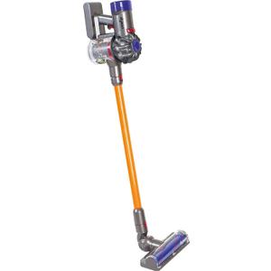 Casdon Dyson Cordless Vacuum Interactive & Officially Licensed Toy Dyson Vacuum For Children Aged 3+ Realistic Role-Play Fun, Purple and Orange