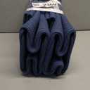 UBBCARE Set of 4 Storage Basket-11 X 10.5 X 10.5 In, Cotton Rope Basket for Shelves, Toys, Book, Cube Storage Bins with Handles, Woven Storage Basket for Organizing, Navy Blue