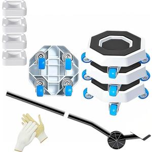 BeNisin New Upgrade Furniture Sliders, Furniture Movers with Wheels, Furniture Dolly with 360 Rotatable Wheels, Appliance Roller for Moving Heavy Sofa Load Capacity Up to 750lb