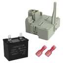 W10189190 W10662129 Refrigerator Start Relay and Capacitor Kit for Whirlpool Kenmore - Compatible with Embraco QD TSD2 Compressor - Replaces WPW10189190 WPW10662129 W10197428 241941003