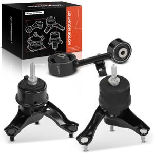 A-Premium Engine Motor Mount and Transmission Mount and Torque Strut Mount Kit Compatible with Toyota Highlander 2004-2007 & Lexus RX330 2004-2006, 3.3L, Automatic Transmission, 2-PC Set
