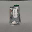 DELSWIN 4-Digit Disc Combination Lock Outdoor - Heavy Duty Combination Padlocks with Hardened Steel Shackle Weatherproof Combo Locks for Gates, Sheds, Fence, Storage Unit (3/8" Shackle, Black, 2 Pcs)