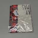 Artoid Mode Watercolor Red and Black Buffalo Plaid Christmas Trees Merry Xmas Table Runner, Seasonal Winter Holiday Kitchen Dining Table Decoration for Indoor Outdoor Home Party Decor 13 x 36 Inch