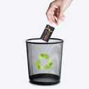 NANFU High Performance 9V Batteries (4 Count), Ultra Power 9 Volt Batteries, Long Lasting for Household Devices