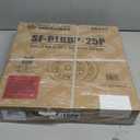 2" Olympic Bumper Plate Weight Plates with Steel Hub, 25LB, Pair