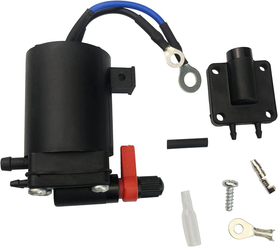 Fuel Primer Choke Solenoid Replacement for 5007356 Fit for OMC Johnson Evinrude Replaces 5828665 397909