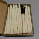 24 Pack Valentines Flameless Flicker Taper Candles with Remote and Timer, Battery Operated LED Warm White Taper Candles Light Bulk for Home Wedding Decoration Gifts(11 Inch)