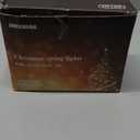 JMEXSUSS Connectable Warm White Christmas Lights Indoor Outdoor, 91.5ft 250 LED Christmas String Lights, 8 Modes Twinkle String Light Plug in for Tree Party Decoration