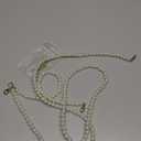 Ecation 2 Pcs Pearl Beaded Cell Phone Lanyard, Crossbody and Wrist Strap with Tether Tabs for Most Phones Case Bag Purse