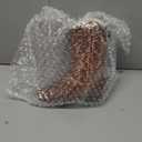 Accents & Occasions Ceramic Cowboy Boot Planter or Flower Arrangement Vase, 6-1/2-Inch