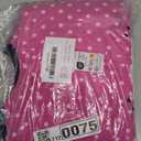 Simple Joys by Carter's girls Loose-Fit Flame Resistant Fleece Footed Pajamas (2T, Blue Elephant/Navy Monster/Pink Dots)