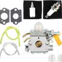 ALL-CARB 308054022 Carburetor Air Filter Kit Replacement for Homelite UT-60526 RY09550 RY09050 RY09551 308054032 Blowers