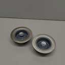 Sink Drain Strainer - Sink Stopper, 3-in-1 Kitchen Stainless Steel Drain Plug with Anti-Clog Basket, Pop-Up Cover Fits Standard 3-1/2 Openings for Double Bowl Kitchen Sinks (Silver)