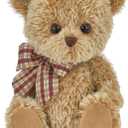 Bearington Collection Baby Shaggy Teddy Bear Plush - 11 in Brown Cute Classic - Soft & Cuddly Stuffed Animal Nursery Companion - Vintage-Looking Baby Girl Toy