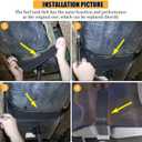Fuel Tank Strap Compatible with Chevrolet GMC Black More Detail Models Refer to Description