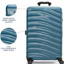 Travelpro Maxlite Air V2 Hardside Expandable Checked Luggage, 8 Spinner Wheels, Lightweight Hard Shell Suitcase, TSA lock, Teal, Checked Medium 25-Inch