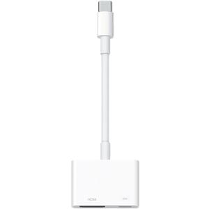USB C to HDMI Adapter, Type C to 4K HDMI Adapter with 100W PD Multiport Digital AV Converter for MacBook Pro/air, iPad Pro/air, iPhone 15/16, Tablets, Switch and More USB-C Devices (White)