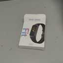 Fitness Tracker with Step Counter/Calories/Stopwatch, Activity Tracker, Health Tracker with Heart Rate Monitor, Sleep Tracker, 1.10'' AMOLED Touch Color Screen, Pedometer Watch for Women Men