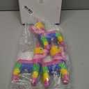 Juvale Mini Pinata Donkey 3 Pack - 4 x 7.5 x 2 in - Multi-Color Paper - Mini Pinatas Mexican Party Favors & Decorations