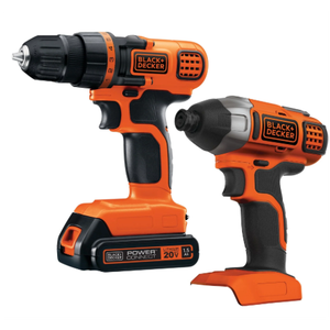 Black+Decker 2-Tool Combo Kit