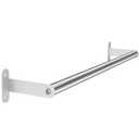 MKO Towel Rod for Bathroom, 16 Inch Heavy Duty Bath Hand Towel Holder Rod, Single Towel Bar Wall Mounted, Brushed Nickel