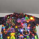 Happy New Year Hawaiian Shirt for Men ,Christmas Hawaiian Shirt, Size M