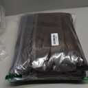 BGment Thermal Insulated 100% Blackout Curtains for Bedroom with Black Liner, Double Layer Full Room Darkening Noise Reducing Rod Pocket Curtain (52 x 72 Inch, Brown, 2 Panels)