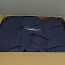 Serta Goose Feather Down Fiber Cotton Comforter King Size - 100% Cotton Duvet Insert - Hotel Luxury Hypoallergenic Bedding Comforter Extra Warmth 106 x 90 Inch White