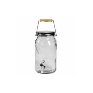 MASON GLASS LARGE DRINK DISPENSER 8L