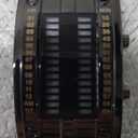 Men's Wrist Watch, Button Operation Business Watch Binary Time Mode Display For Party For Boyfriend Men's Silver Black