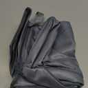 Ultra Space Saving Self Compression Organizer, Comforter Storage Bag - Compression Storage Bags with Zipper for Clothes, Blankets, Comforters, Bedding (Small, Grey)