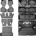 Grand Highlander Floor Mats - Car Mats for 2024-2026 Toyota Grand Highlander 7seats (Include Hybrid, Not for Grand Highlander LE), All Weather Cargo Liner for Grand Highlander Accessories