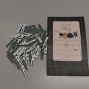 Gerrii Blue and Green Tartan Plaid Baby Shower Game Don't Say Baby Clothespin Game One 5x7 Sign and 20 Mini Plaid Clothespins Gender Neutral Decoration