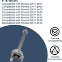 FZJDSD CV Intermediate Shaft 44500-SWA-A00 Compatible with Honda CR-V 2.4L 2007-2014 Replaces 44500-T0A-A00 Axle Half Shaft Assembly