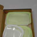 Reusable Silicone Storage Bag, 8Pack Pocket, Snack, and Sandwich Bag, Endurables Seal-Top Silicone Bags for Food Storage, Freezer, Microwave, Oven, Dishwasher Safe (Clear & Mint Green)