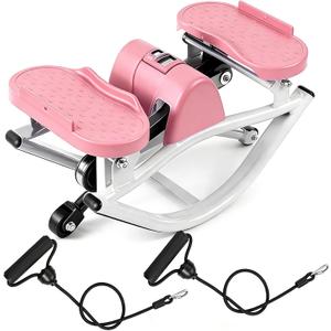 Rock Fitness Stepper, Portable Step Rocker Side to Side at Home, Aerobic Workout Machine Fitness Equipment Suitable for Apartment and Dormitory